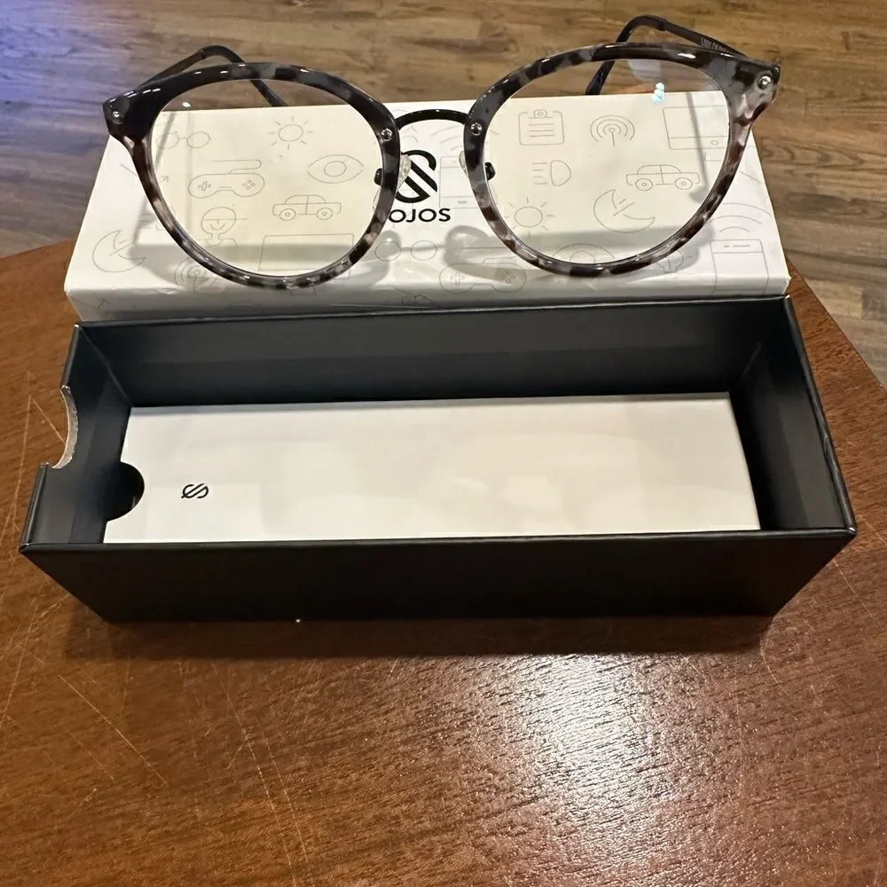 SOJOS SJ 9001 C1 0318 Tortoise Eyeglasses Frame 51-20-140mm B46mm / blue light